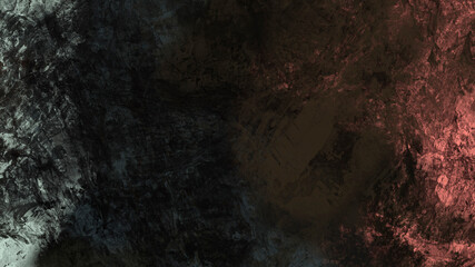 Abstract digital painting, textured background