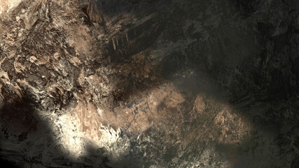 Abstract digital painting, textured background