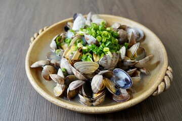 あさりの酒蒸し