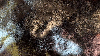 Abstract digital painting textured background