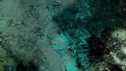 Abstract digital painting of geologic sea illustration background