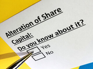 Questionnaire about stock investment