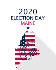 2020 Maine vote card