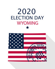 2020 Wyoming vote card