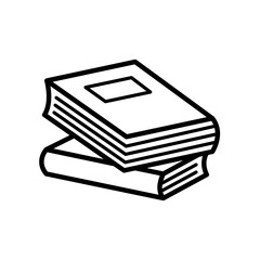 book vector icon in trendy flat design