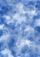 abstract pattern with blue and white stains
