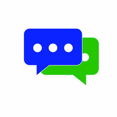 Naklejka premium colorful speech bubbles