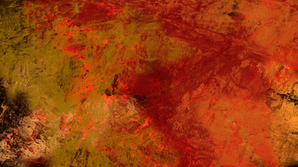 Abstract digital painting of geologic mountain illustration background