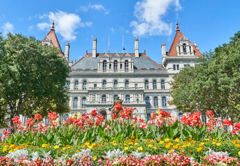 The New York State Capitol building. The New York State Capitol, the seat of the New York State...