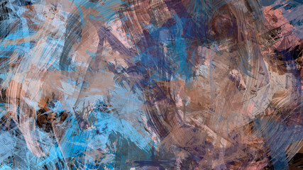 Abstract digital painting textured background