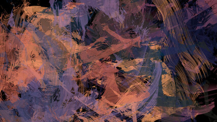 Abstract digital painting textured background