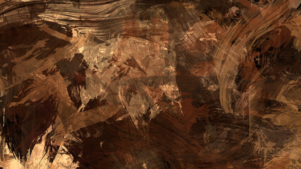 Abstract digital painting textured background