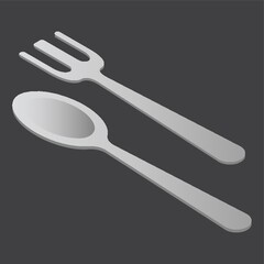 fork and spoon