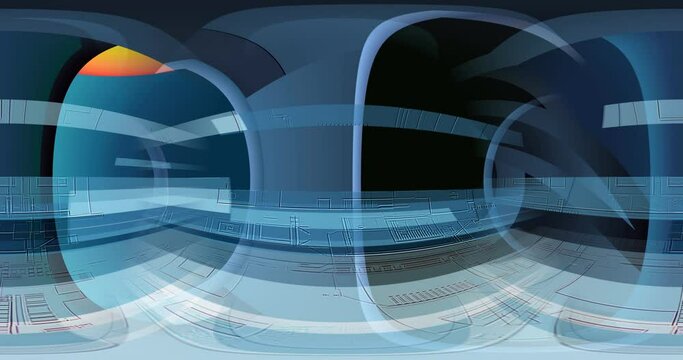abstract blue background with binary code