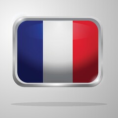 france flag button