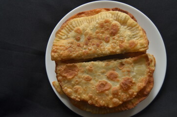 food cheburek meat eat kitchen