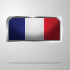 france flag button