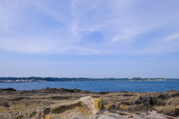 神奈川県城ヶ島の海岸