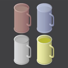 set of mugs