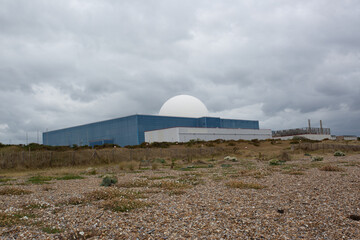 Fototapeta na wymiar Sizewell Nuclear Power Station Suffolk