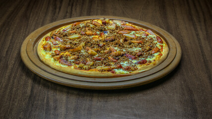 Pizza de pinhão