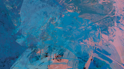 Abstract digital painting, textured landscape background