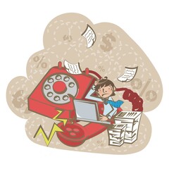 businessman on phone