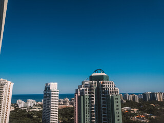 Naklejka premium los angeles skyline