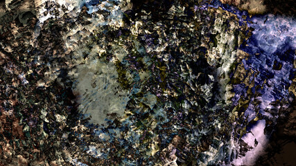 Abstract digital painting, textured background