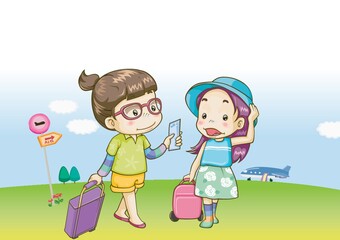 girls going on a tour