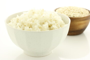 麦ごはんと麦