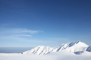 立山の雪景色（大日連山）