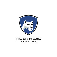 tiger head vector logo
