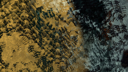Abstract digital painting textured background
