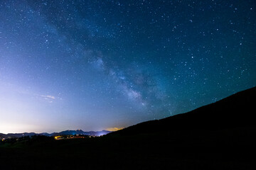 Starry Night Sky over Colorado