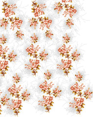 colorful floral pattern image background ..