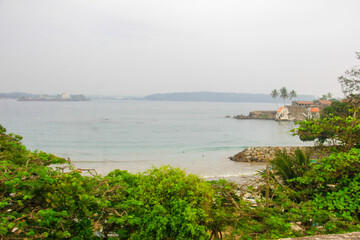 view of the coast of the sea