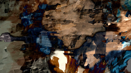 Abstract textured landscape background  