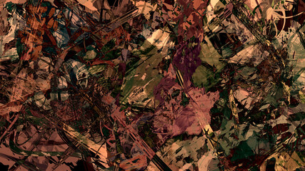 Abstract textured landscape background  
