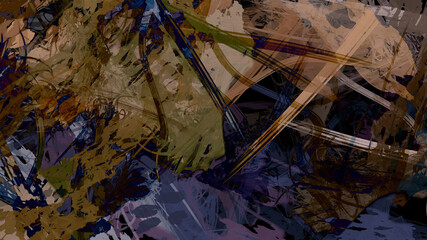 Abstract textured landscape background  