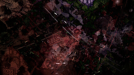 Abstract painting brush stroke texture rock nature geological underwater atmospheric landscape illustration background