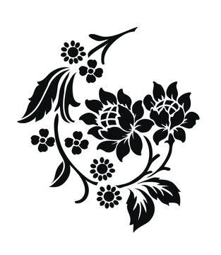 Flower motif design
