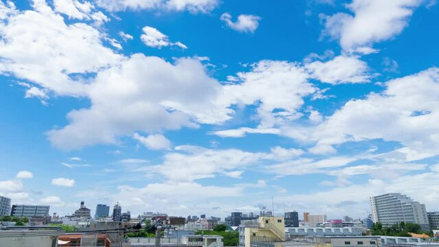 東京　都心住宅街　タイムラプス　2020年6月