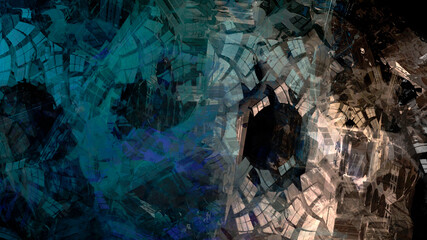 Abstract painting brush stroke texture rock nature geological atmospheric landscape illustration background