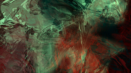 Abstract painting brush stroke texture rock nature geological atmospheric underwater landscape illustration background