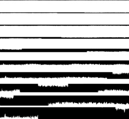 Obraz premium Brush Stroke Collection . Grunge lines . Vector stripes . Distressed Black dividers . set of dirty Textured shape .scratches for your design.