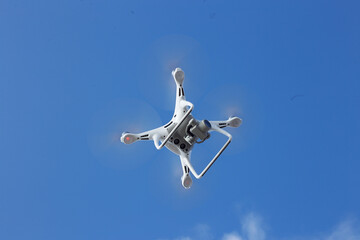 drone in the sky