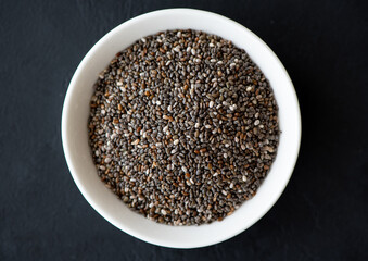 cooking spices - dried chia seeds