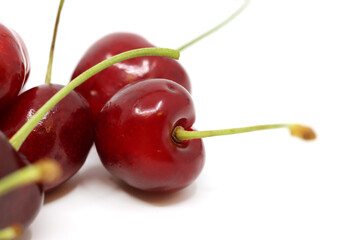 Fresh and delicious  red cherry