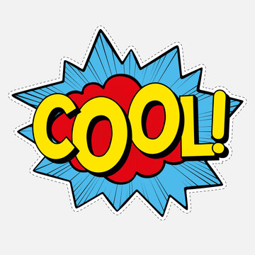 recommend clip art: Comic style phrase with speech bubble.